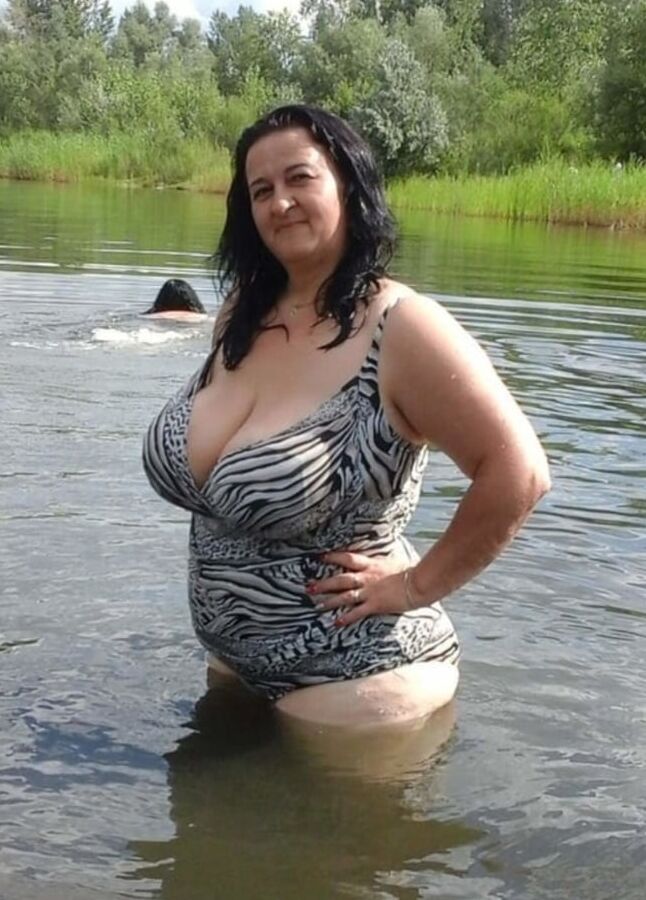 Mature bikini