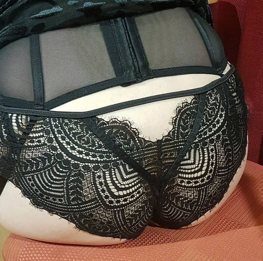 stockings panties wife