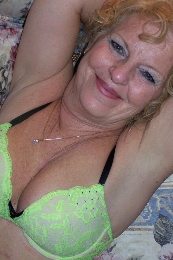 Neon Bra and Thong