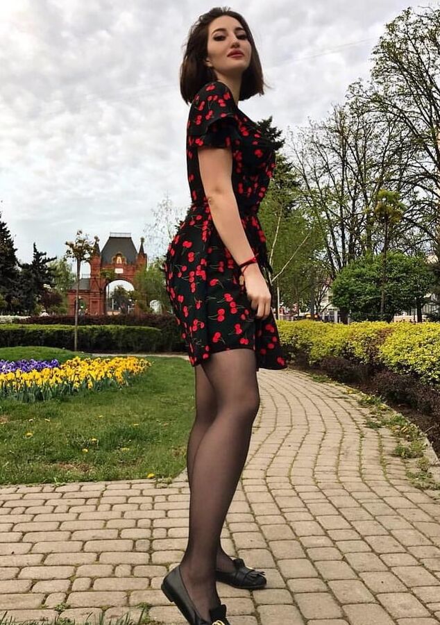 Russian Wife in Pantyhose