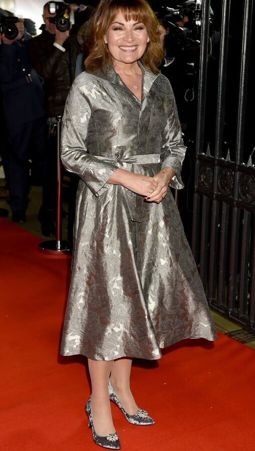 Lorraine Kelly UK Mature TV Presenter in Pantyhose