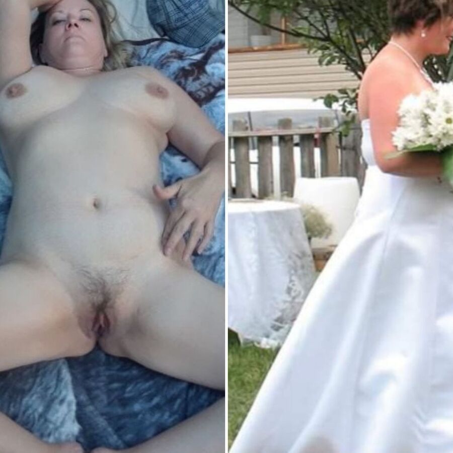 Bride enjoying exposure