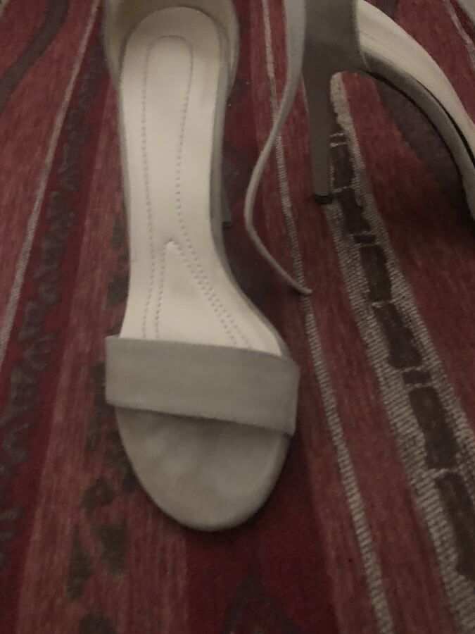Fuck and cum on girlfriend Heels