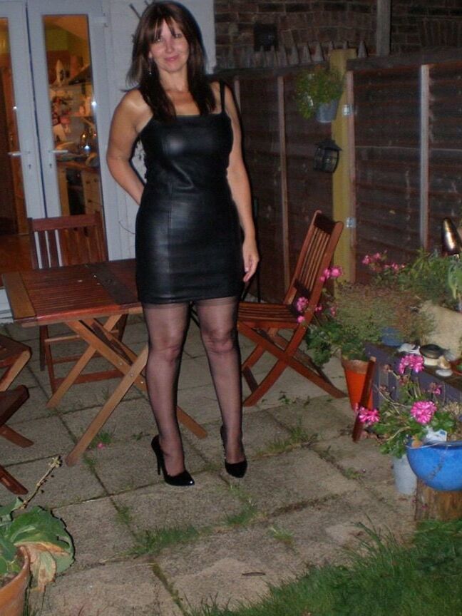 Mix Leather Latex Mature Opload By Karina-Claus