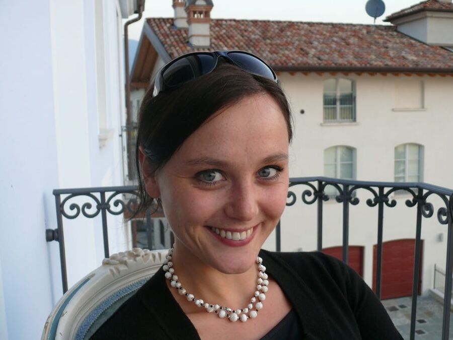Yvonne on holiday