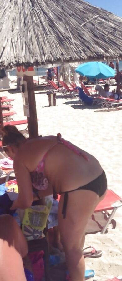 Mature bikini