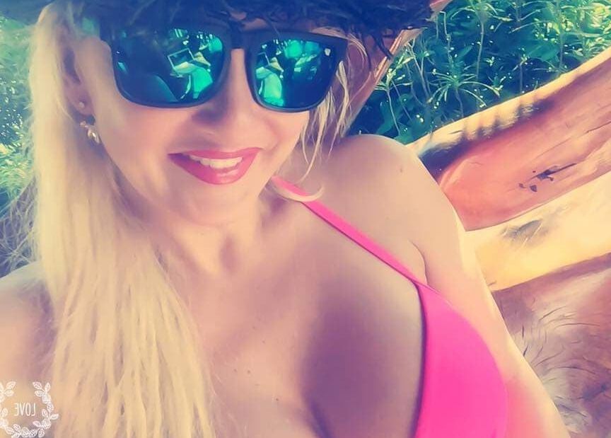 my blonde whore