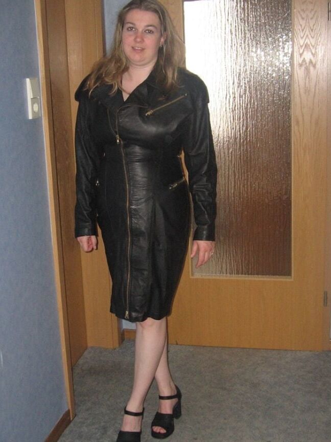 Mix Leather Latex Mature Opload By Karina-Claus