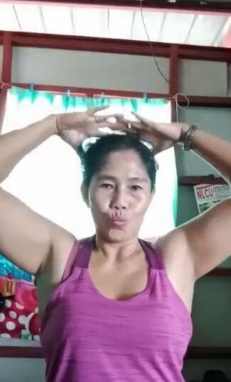 Asian Lady sexy Armpits