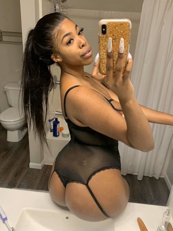 Sexy black and ebony