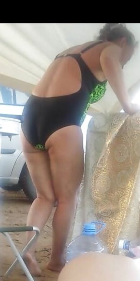 Mature bikini