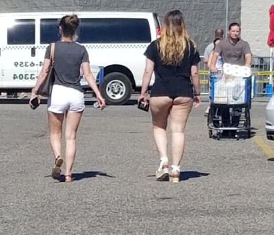 Thong Slip, See Through, Short Shorts at Walmart