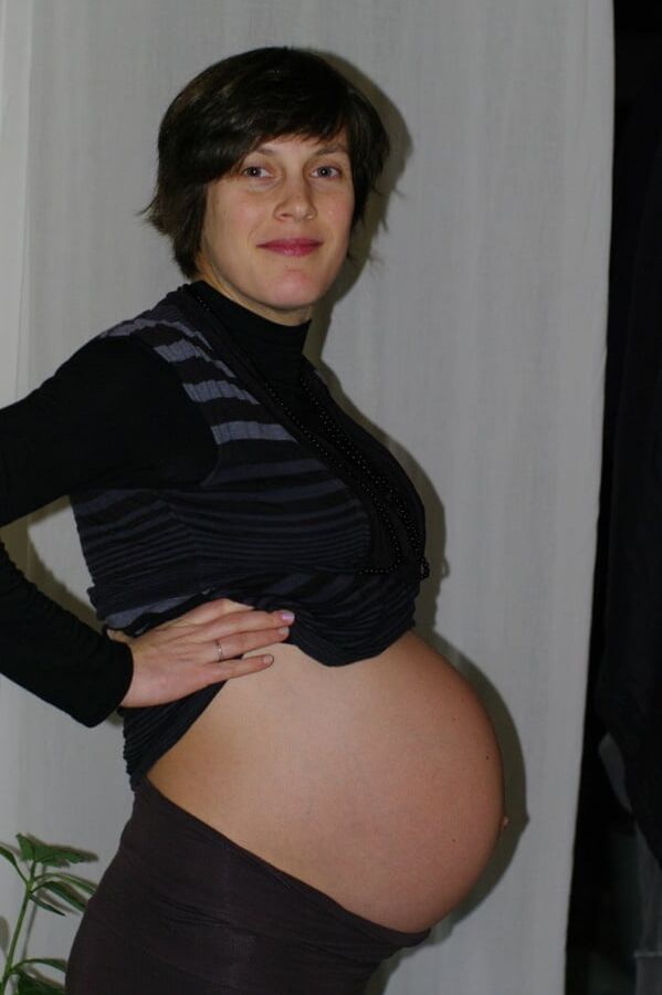 Preggo Brunette