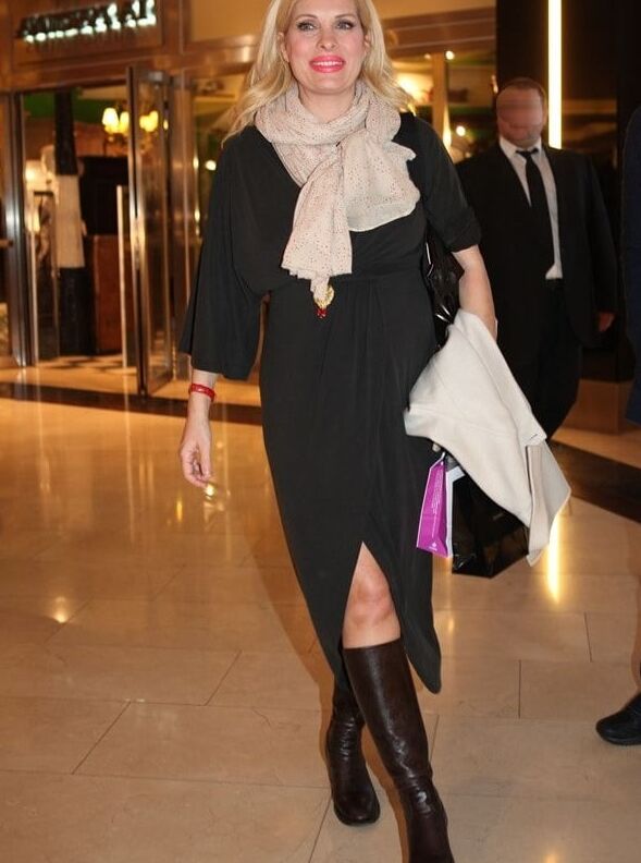 Greek Celebrities Wearing Boots