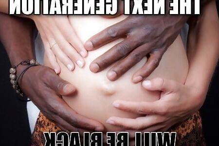 bbc &amp; ( asian - white ) wife whore = creampie = pregnancy