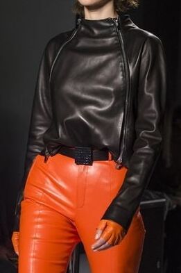 Different Coloured Leather Pants - by Redbull