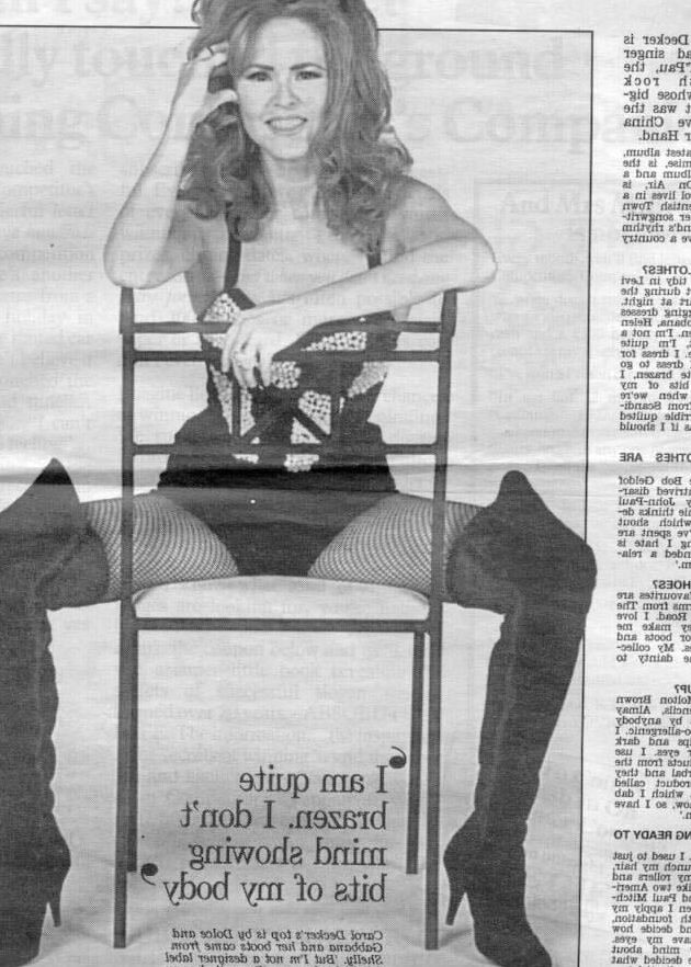 Female Celebrity- Carol Decker