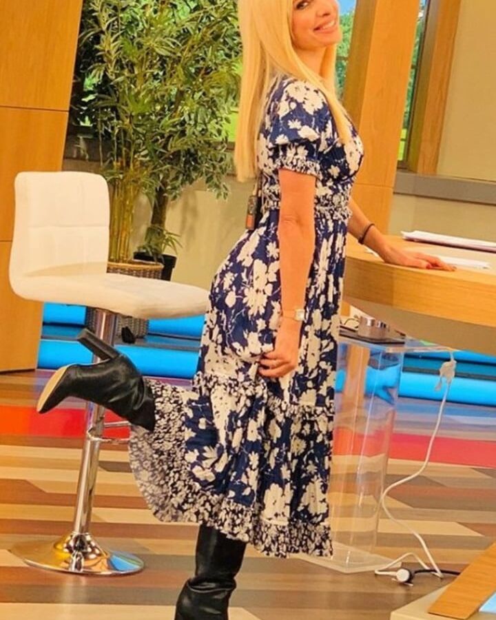Greek Celebrities Wearing Boots