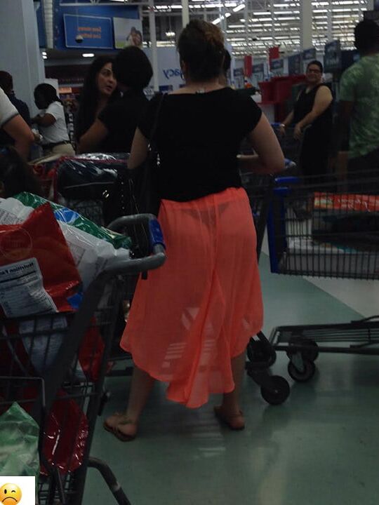 Thong Slip, See Through, Short Shorts at Walmart