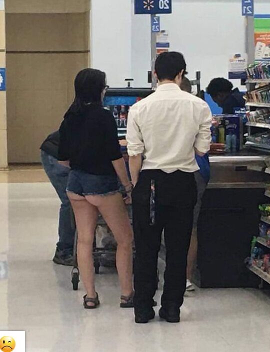Thong Slip, See Through, Short Shorts at Walmart