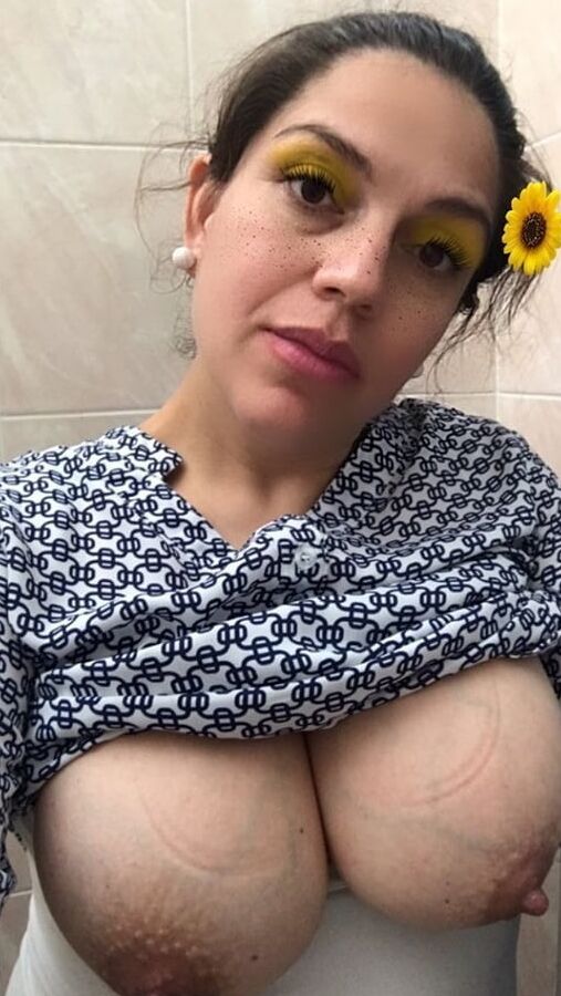 Bras on tits out
