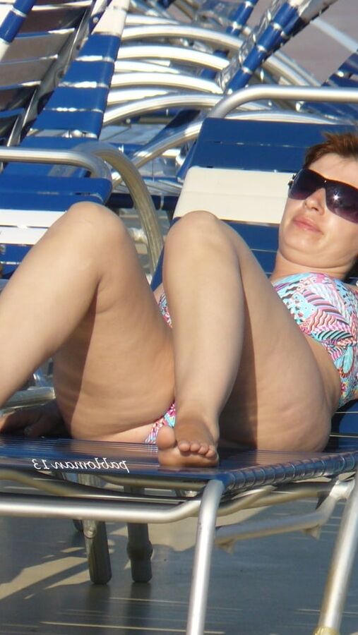 Mature bikini