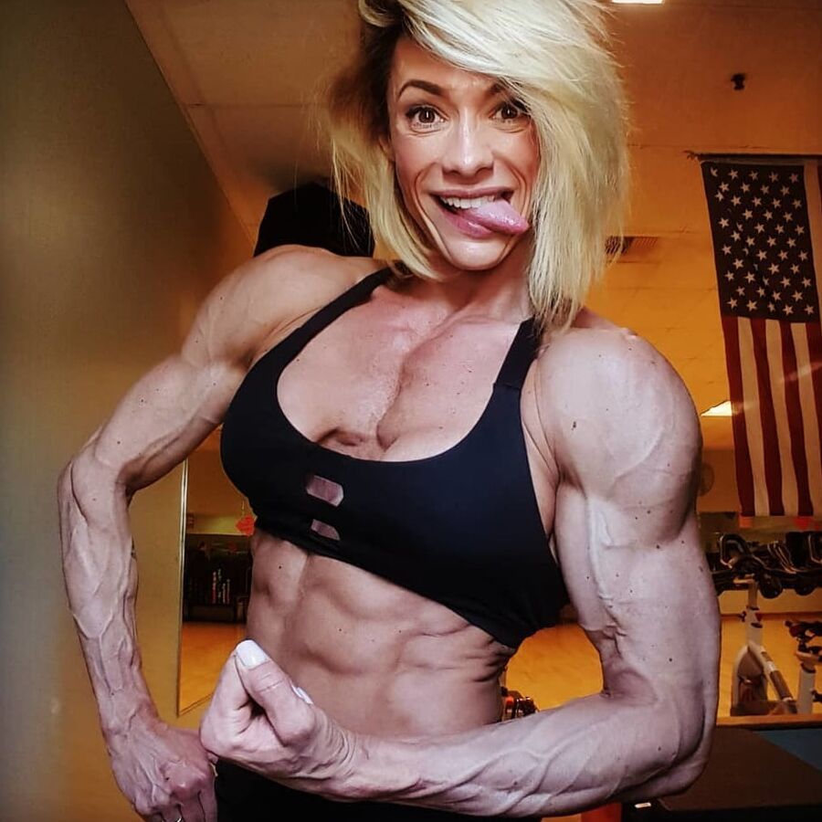 Brie Eubanks! Pretty Young Muscled Model!