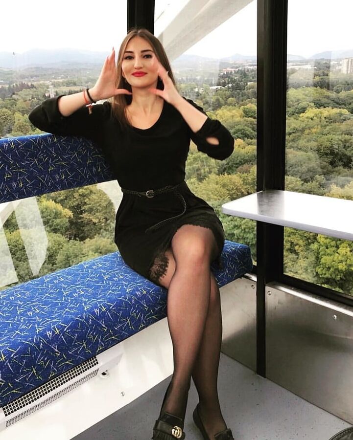 Russian Wife in Pantyhose