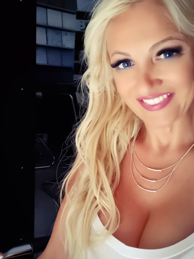 my blonde whore