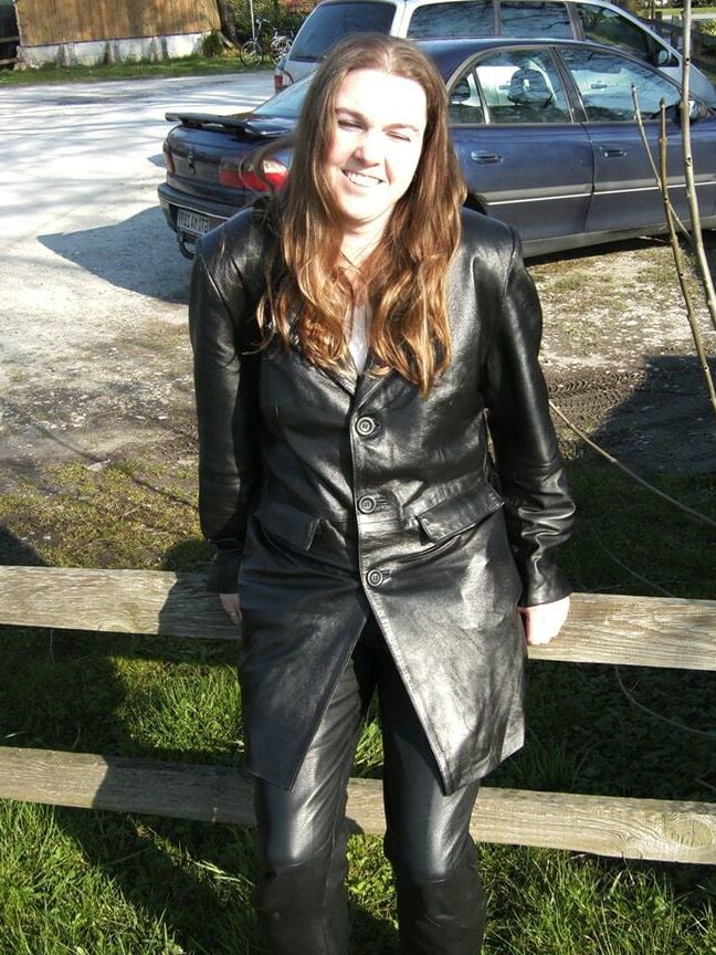 Mix Leather Latex Mature Opload By Karina-Claus