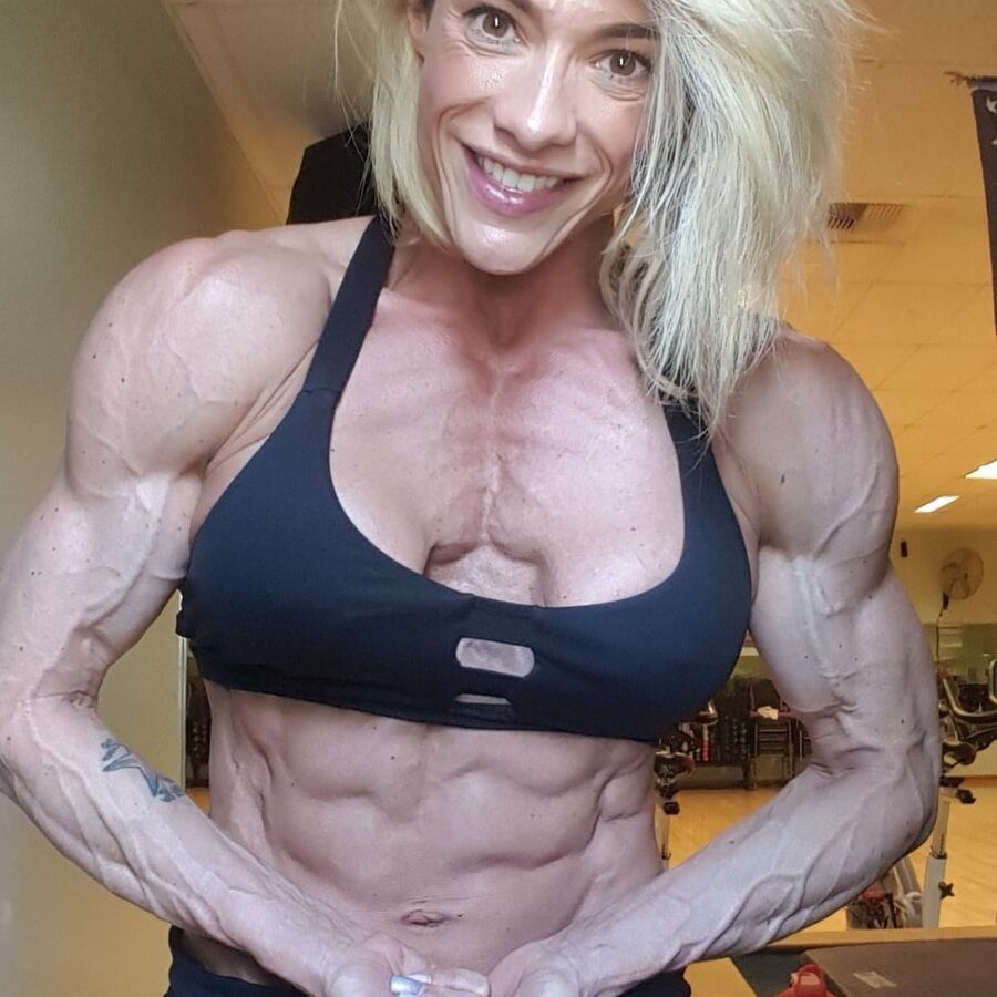Brie Eubanks! Pretty Young Muscled Model!