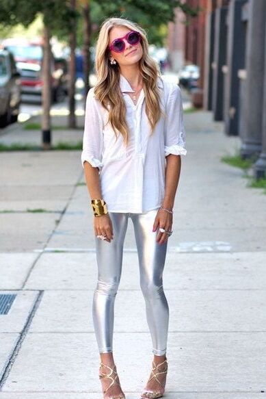 Different Coloured Leather Pants - by Redbull