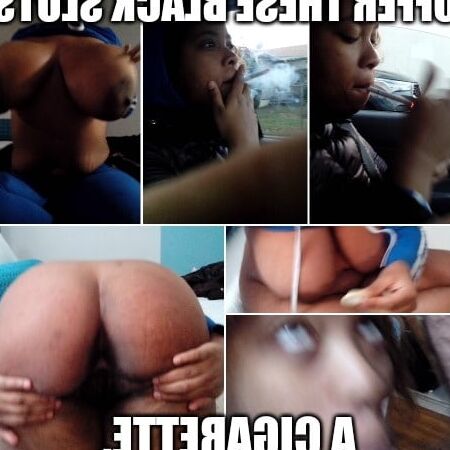 BBW big Tit BLACK street Trash