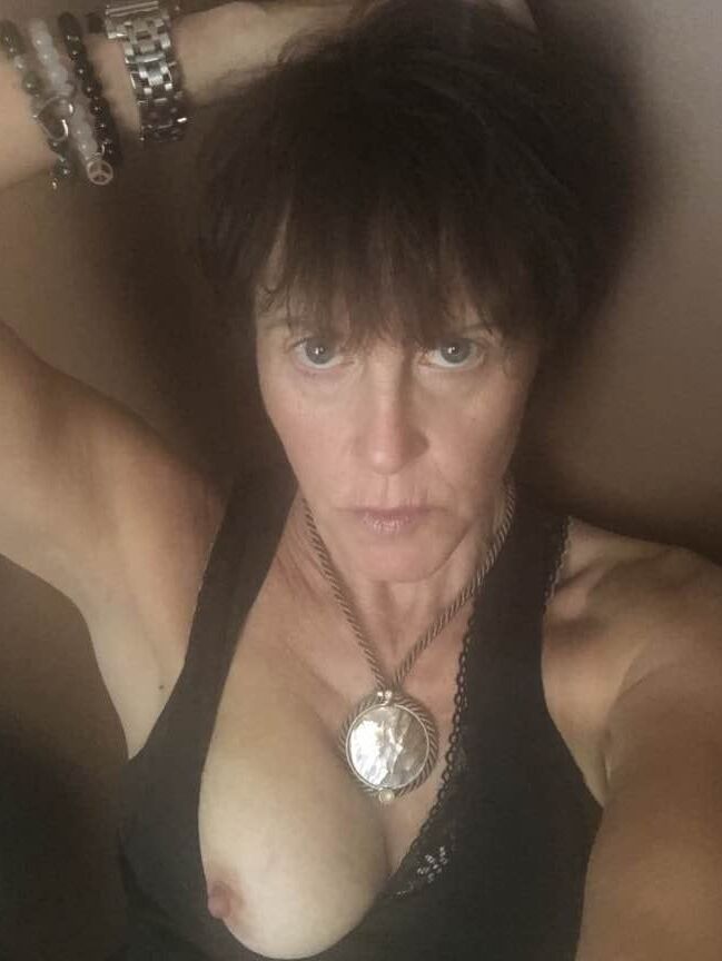 Charming selfies of matures