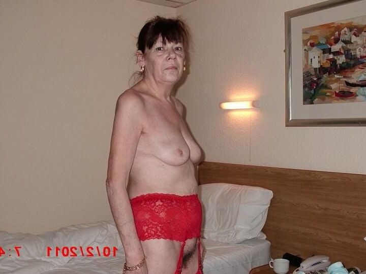 Exposed June Hughes from Lancashire UK