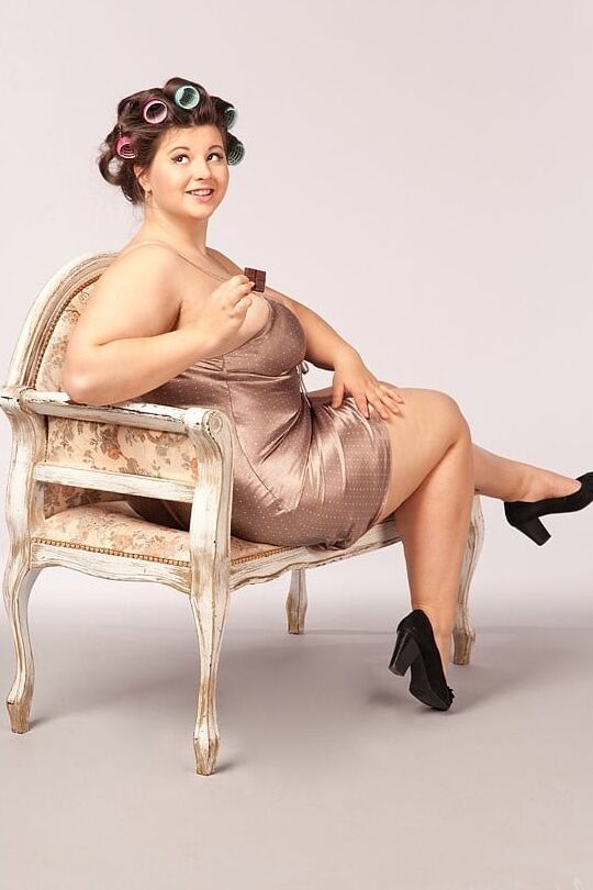 Russian BBW Model
