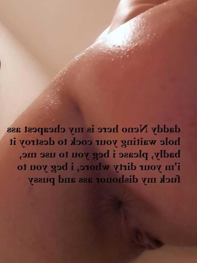 Tribute for my slut NATHALLIE