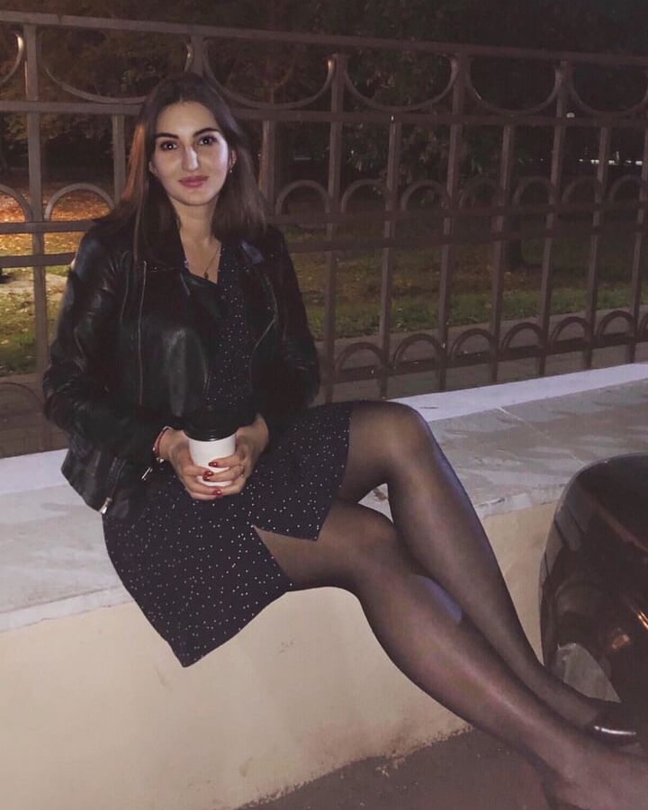 Russian Wife in Pantyhose