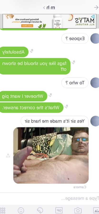 Faggot boy M H - Splashdown kik