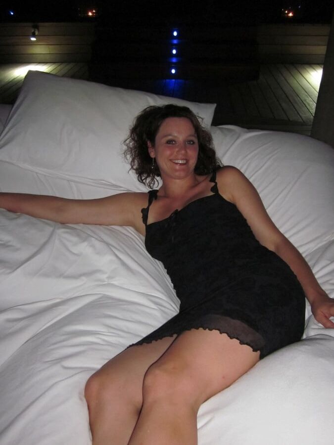 Yvonne on holiday