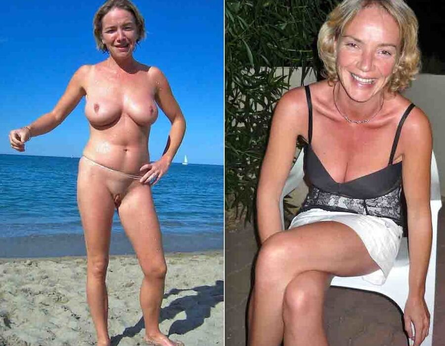 milfs dressed undressed