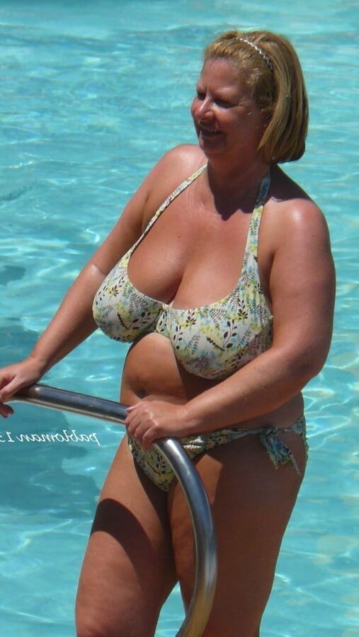 Mature bikini
