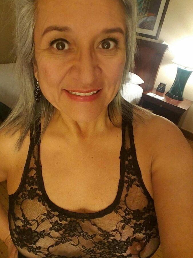 Charming selfies of matures