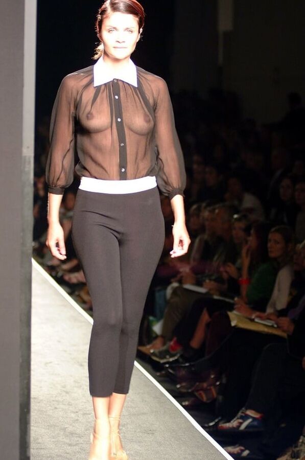 Wank Bank Pic Dump - Tits Out on the Catwalk
