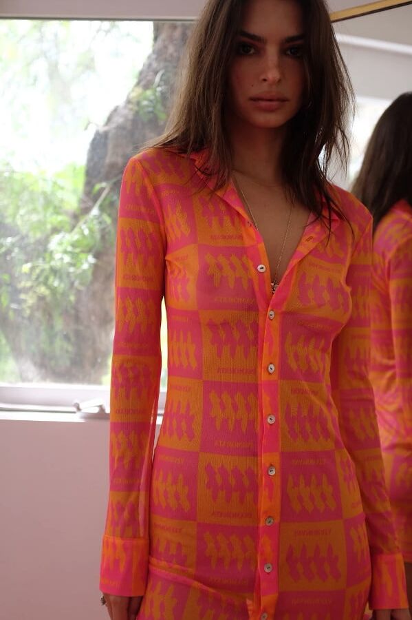 Emily Ratajkowski Inamorata Mesh (April )
