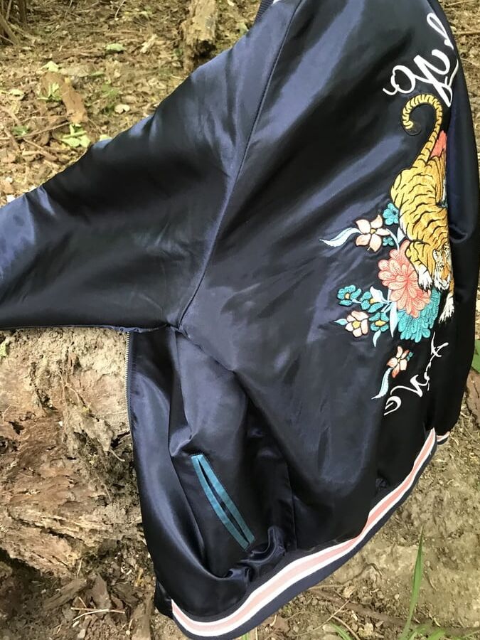 Trashing and fucking satin
