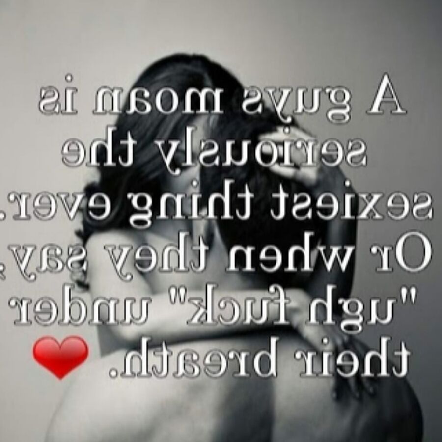 I love to hear...lol..