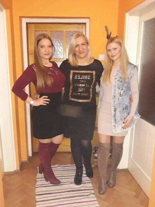 clothed mature blondes