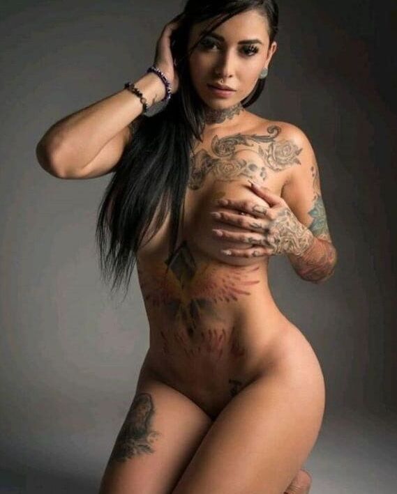 Inked darks latina prostitute