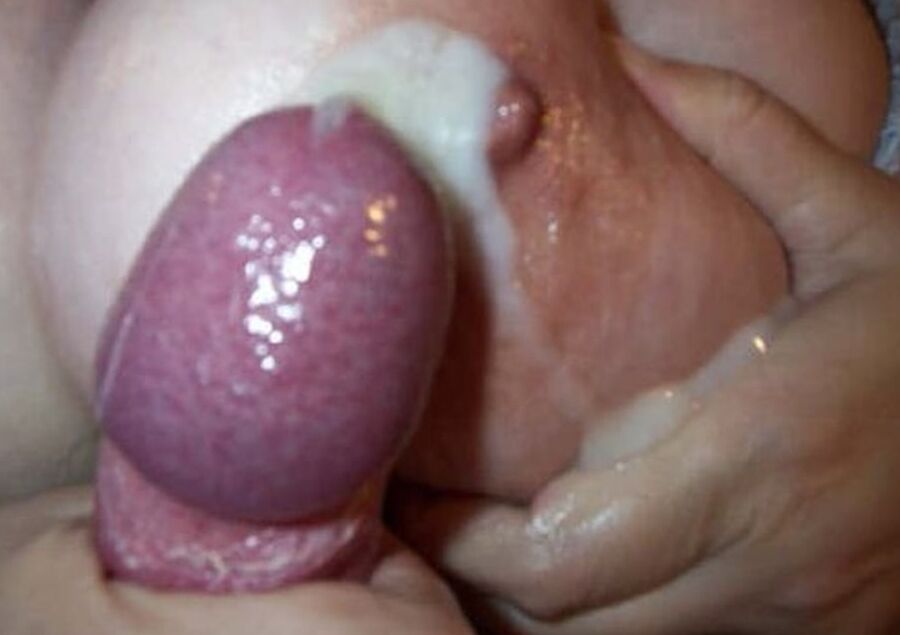 tittfuck and cum